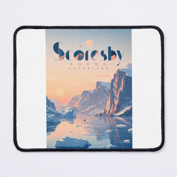 Item preview, Scoresby Sound Greenland Arctic Fjord Iceberg Wilderness designed and sold by Aryabek.