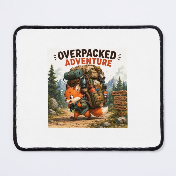 Item preview, Overpacked Adventure designed and sold by QuirkNest Studio .