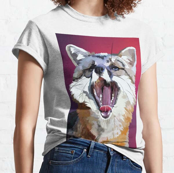 Yawning fox Classic T-Shirt