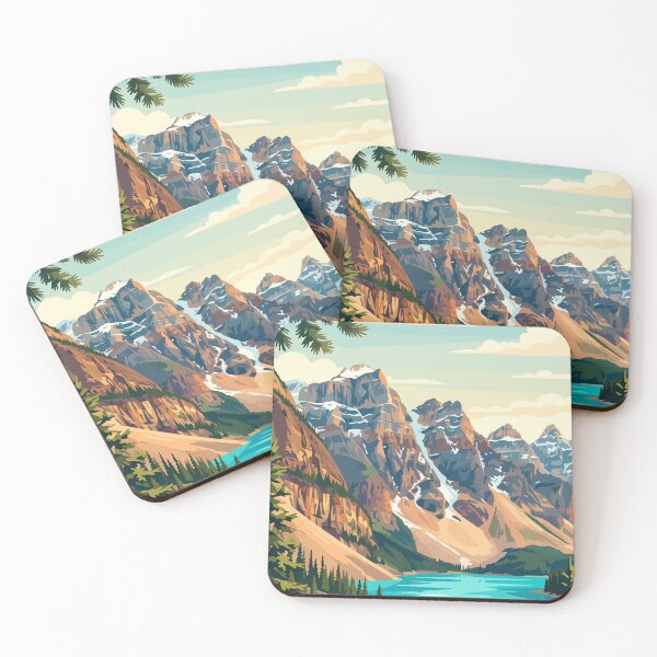 Item preview, Banff National Park Canada Travel Vintage designed and sold by RareDeerArt.
