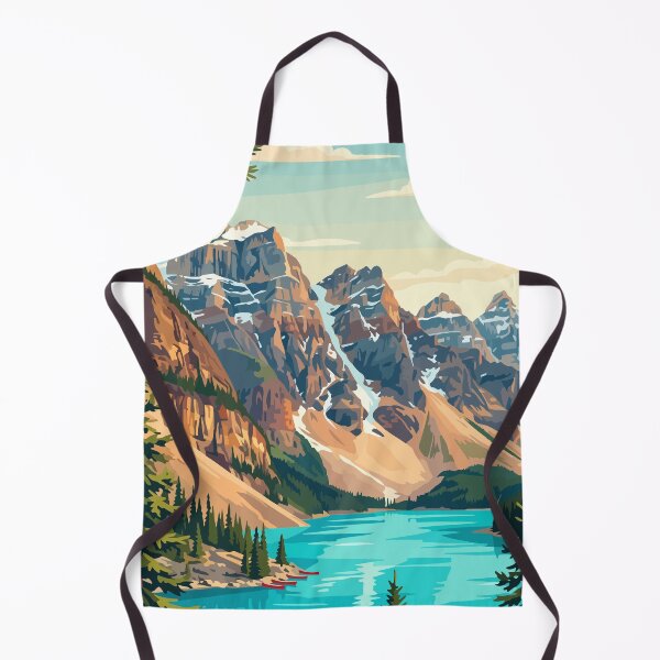Item preview, Parque Nacional Banff, Canadá, Viajes Vintage designed and sold by RareDeerArt.