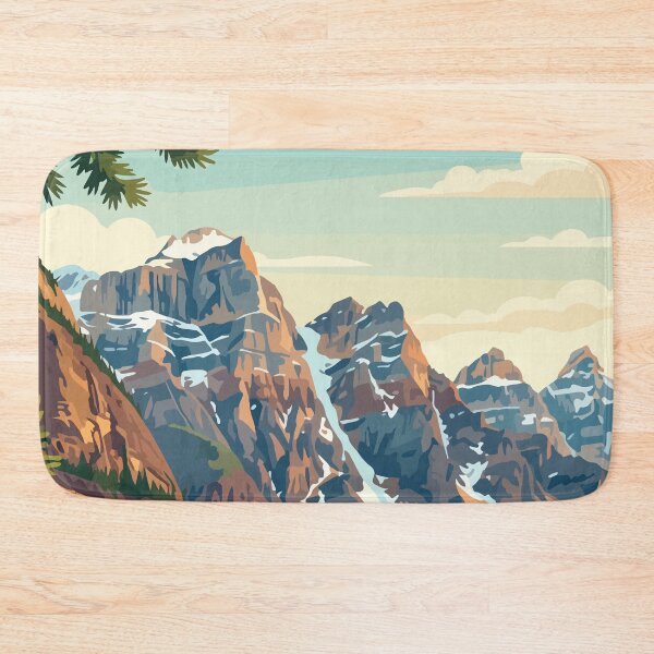 Item preview, Banff National Park Canada Travel Vintage designed and sold by RareDeerArt.