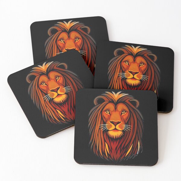 Item preview, Fiery Lion designed and sold by vilvilart.