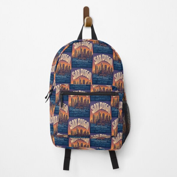 Item preview, San Diego California Skyline Featuring Gaslamp Quarter Petco Park Coronado and La Jolla designed and sold by Aryabek.