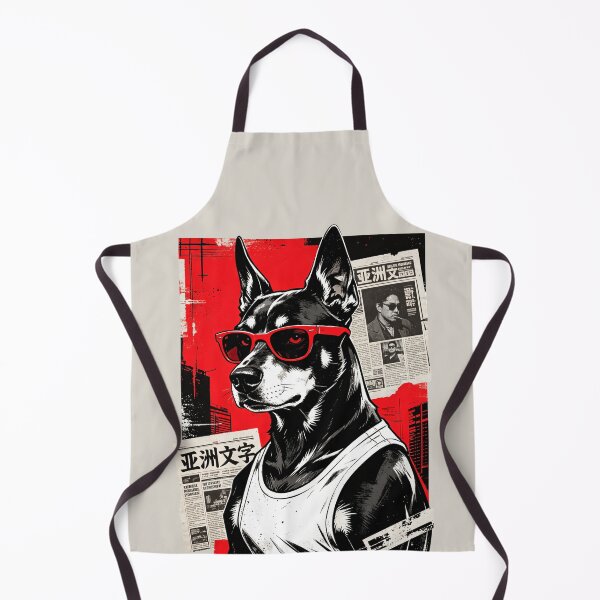 Item preview, Dog Urban Collage – Bold Street‑Art Graphic Tee designed and sold by Artify24.