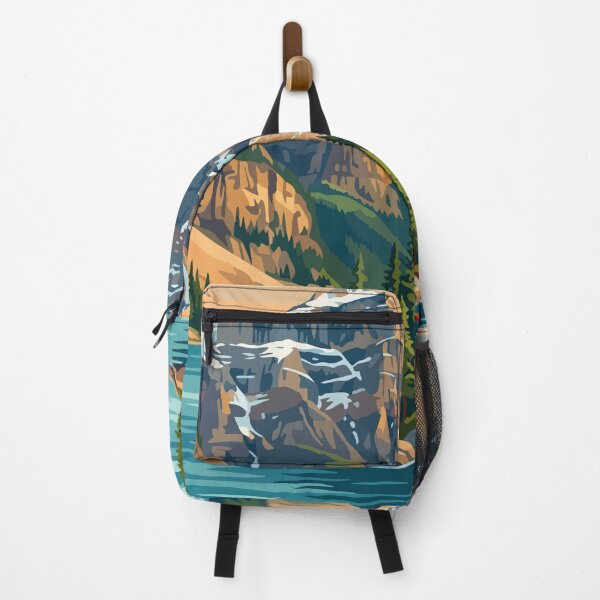 Item preview, Jasper National Park Canada Travel Vintage designed and sold by RareDeerArt.