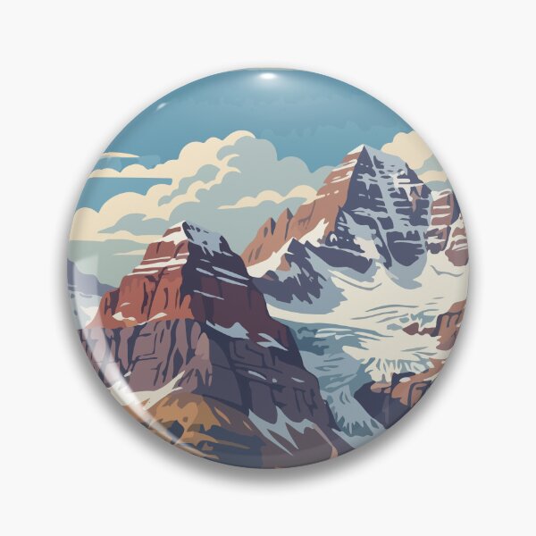 Item preview, Glacier National Park Canada Travel Vintage designed and sold by RareDeerArt.