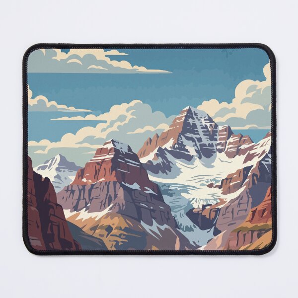 Item preview, Glacier National Park Canada Travel Vintage designed and sold by RareDeerArt.
