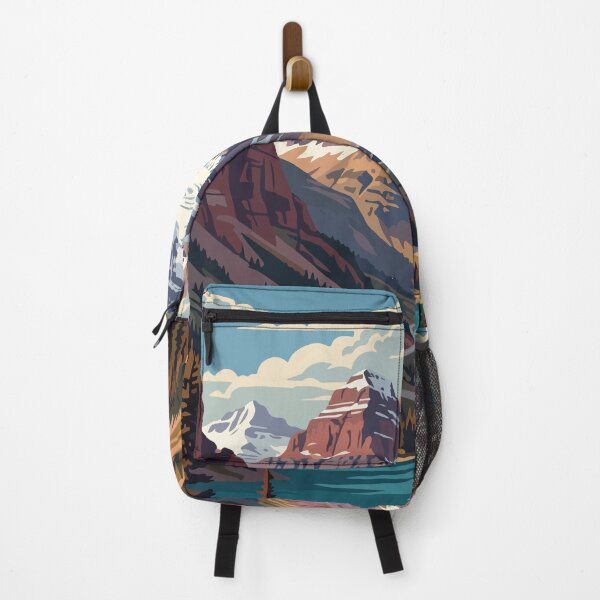 Item preview, Glacier National Park Canada Travel Vintage designed and sold by RareDeerArt.