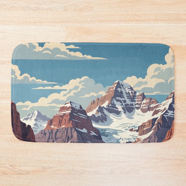 Item preview, Glacier National Park Canada Travel Vintage designed and sold by RareDeerArt.