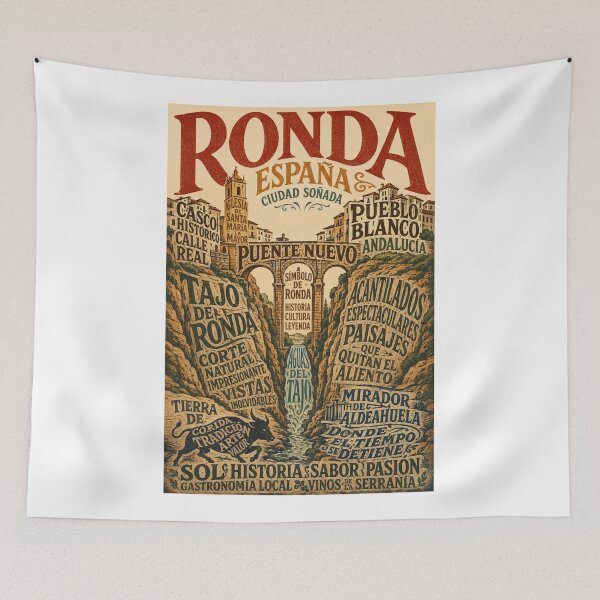 Item preview, Ronda España Puente Nuevo sobre el Tajo de Ronda Andalucía Málaga designed and sold by Aryabek.