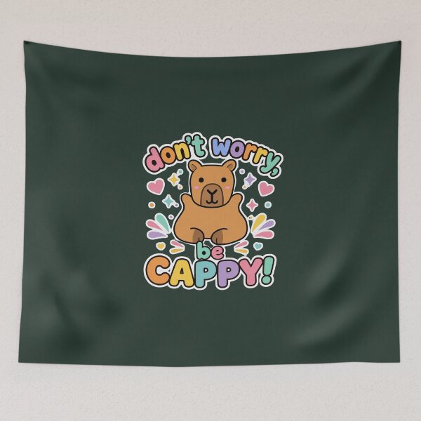 Item preview, Don't worry, be CAPPY! designed and sold by Ben Stevens.