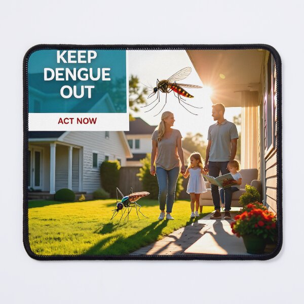 Item preview, Keep Dengue Out: Residential Mosquito Prevention and Home Safety Ad designed and sold by Creative-RE.