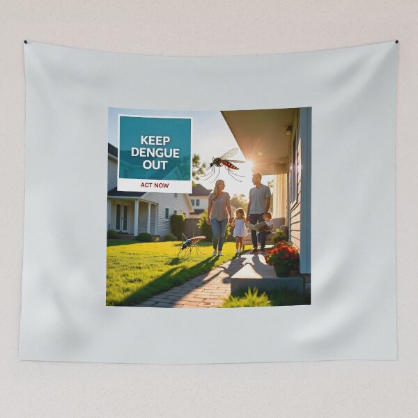 Item preview, Keep Dengue Out: Residential Mosquito Prevention and Home Safety Ad designed and sold by Creative-RE.