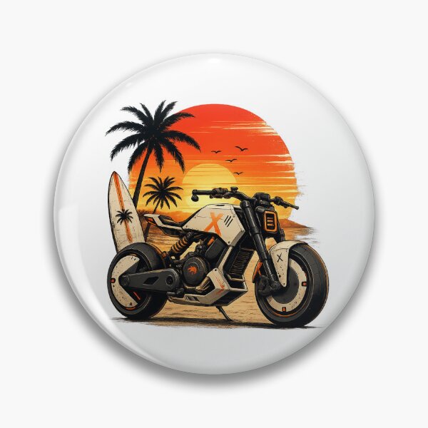 Item preview, Coastal Freedom Ride Under Vintage Sunset Skies designed and sold by the-dovlat.