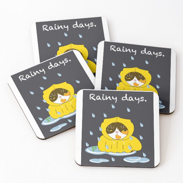 Item preview, CorianderCat in rainy days. designed and sold by CorianderCat.