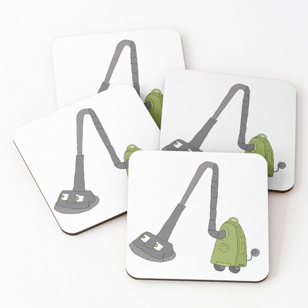 Item preview, Cheeky Green Vacuum Cartoon | Quirky Cleaning Monster Meme designed and sold by MyxaART.