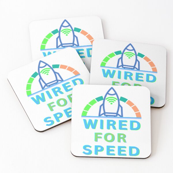 Item preview, Wired for Speed designed and sold by FiberatWorkTechs.