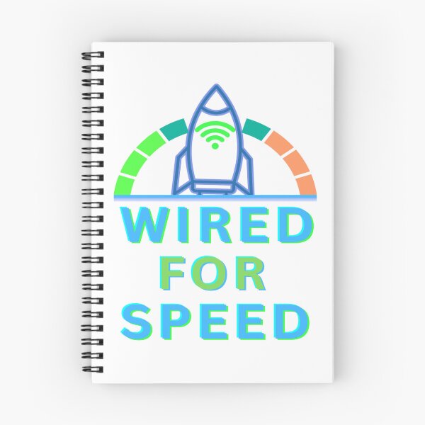 Item preview, Wired for Speed designed and sold by FiberatWorkTechs.
