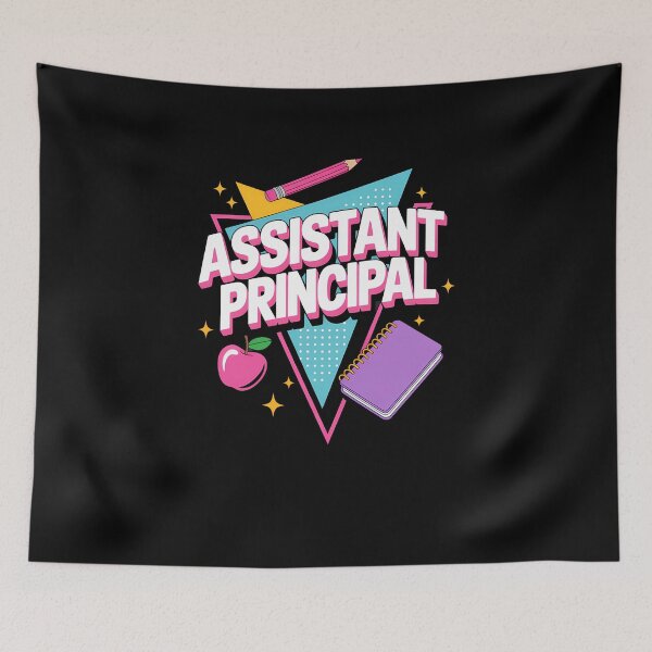 Item preview, Cute Assistant Principal 80's 90's Back to School designed and sold by SapfireStuArt.
