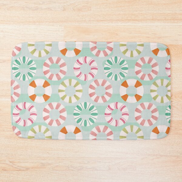 Item preview, 60s Pastel Pool Floaties - Retro Palm Springs Aesthetic designed and sold by Home Cyn Home.