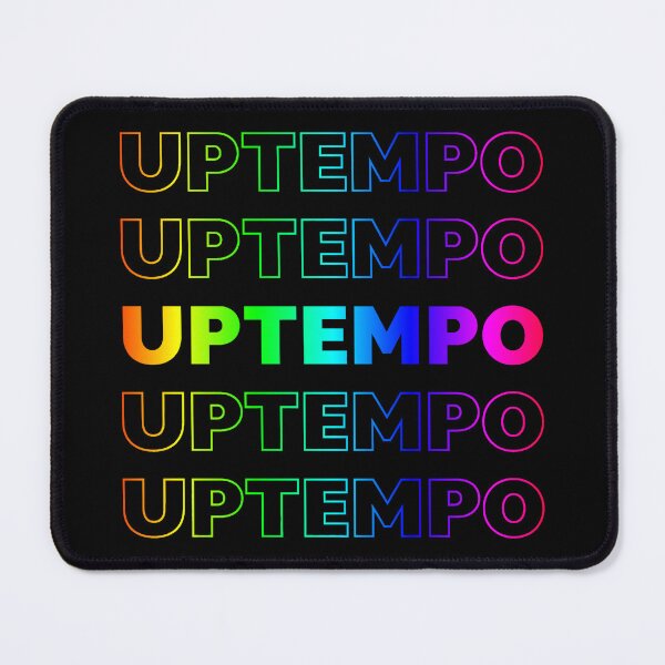 Item preview, Uptempo Hardcore Techno Neon Rave Design designed and sold by SPAZE-Typo.