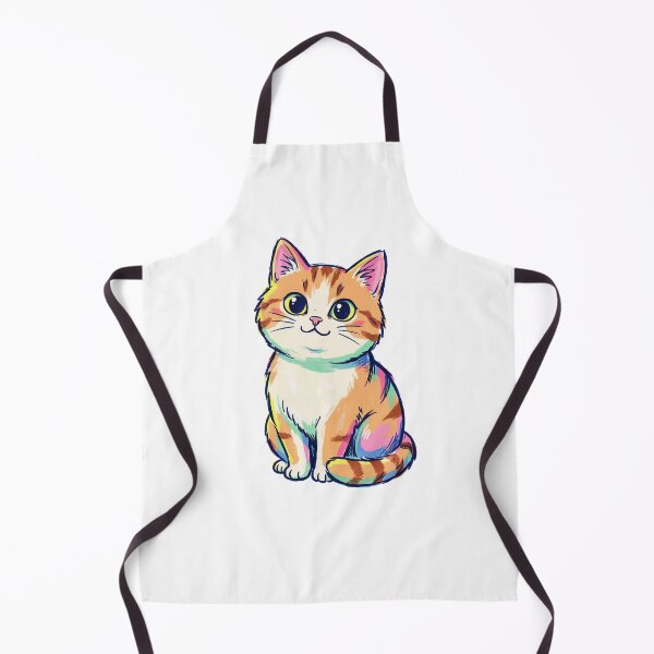 Item preview, Cute Colorful Tabby Cat designed and sold by HoloHugDesigns.