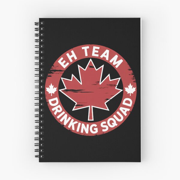 Item preview, Eh Team Drinking Squad Canada Day Maple Leaf designed and sold by SapfireStuArt.