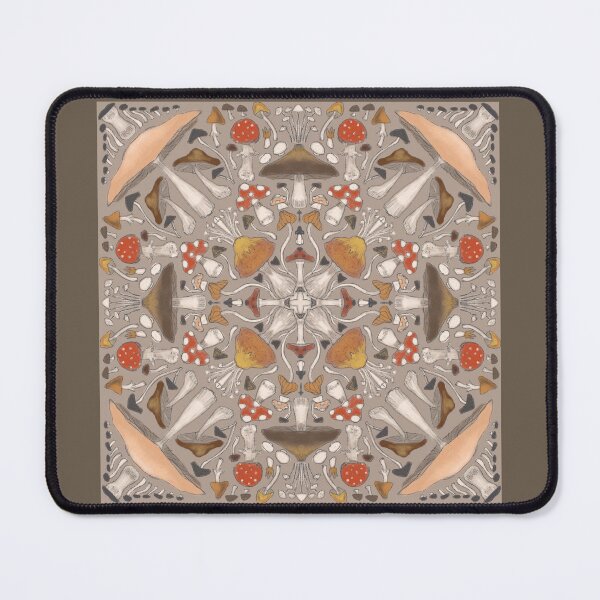 Item preview, Mushroom Mandala Pattern designed and sold by Ama Zuan.