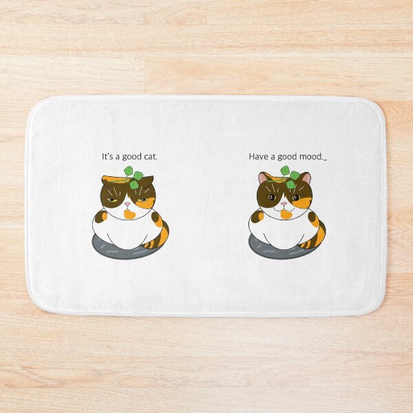 Item preview, Good cat, good mood, the CorianderCat. designed and sold by CorianderCat.