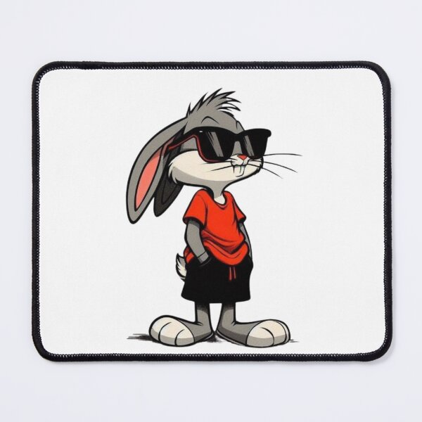 Item preview, Street Style Bunny Rabbit Cartoon Character Wearing Sunglasses Cute Urban Animal Graphic Design designed and sold by ZyloPrints.