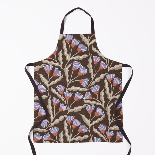 Item preview, Dark Mocha Native Wildflower Botanical designed and sold by RenattaZare.