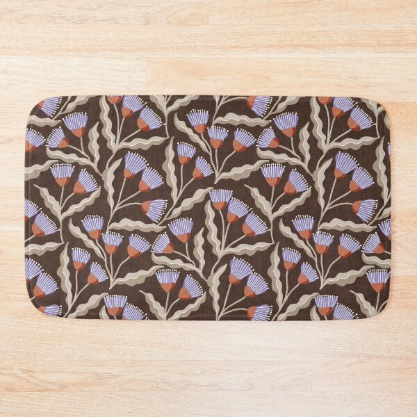 Item preview, Dark Mocha Native Wildflower Botanical designed and sold by RenattaZare.