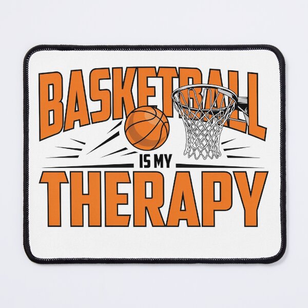 Item preview, Basketball Is My Therapy Vintage Basketball Design designed and sold by WikaKowalczyk.