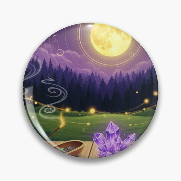 Item preview, Full moon altar - Crystals, incense, and vegetal offerings designed and sold by NeyhineAngelionShop.