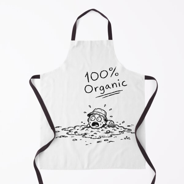 Item preview, 100% Organic Mud Hiking Funny Outdoor Humor Design designed and sold by MonkiFlipp.