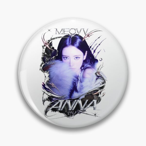 Item preview, Anna BITE NOW Soft Girl Kpop Aesthetic Art designed and sold by Valereekmerch.