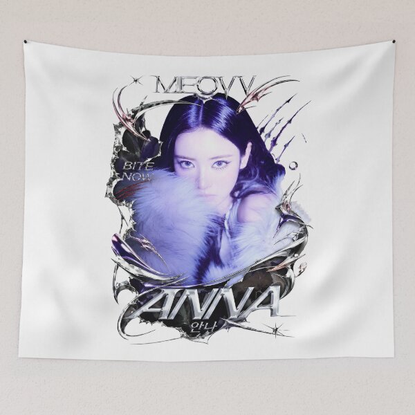Item preview, Anna BITE NOW Soft Girl Kpop Aesthetic Art designed and sold by Valereekmerch.
