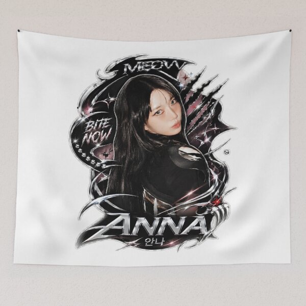 Item preview, Tanaka Anna MEOVV Graceful BITE NOW Fanmade Merch designed and sold by Valereekmerch.