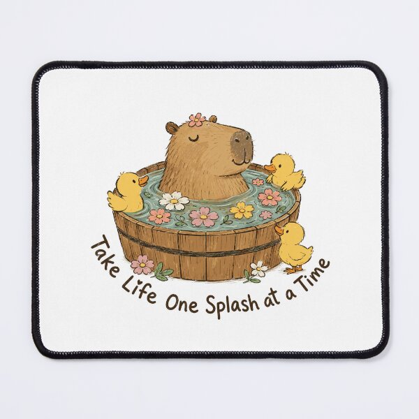 Item preview, Pond Philosopher - Cute Capybara designed and sold by bapupa.