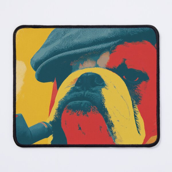 Item preview, ENGLISH BULLDOG BRITISH LEGEND ART designed and sold by MarkedArtPrints.