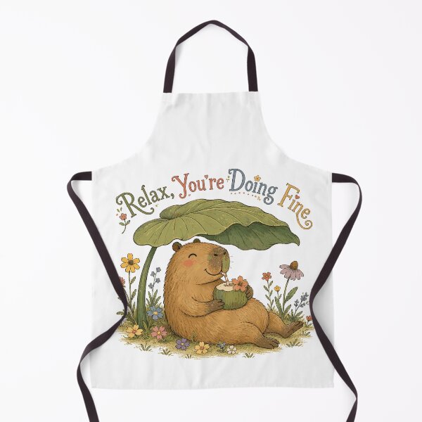 Item preview, Sunny Soaker - Cute Capybara designed and sold by bapupa.