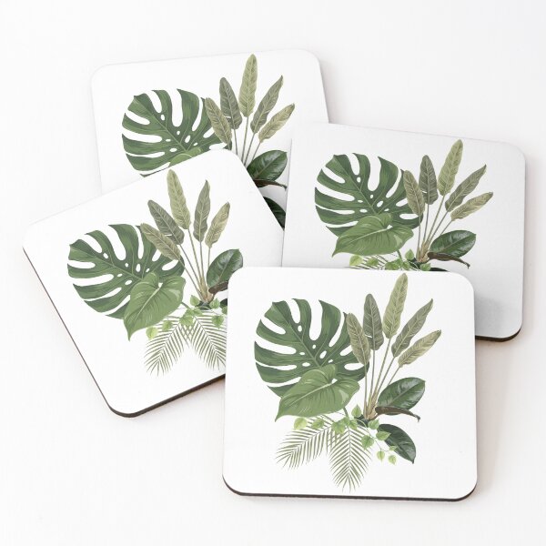 Item preview, Tropical Botanical Leaves – Monstera & Houseplant Illustration designed and sold by PatsiRose.
