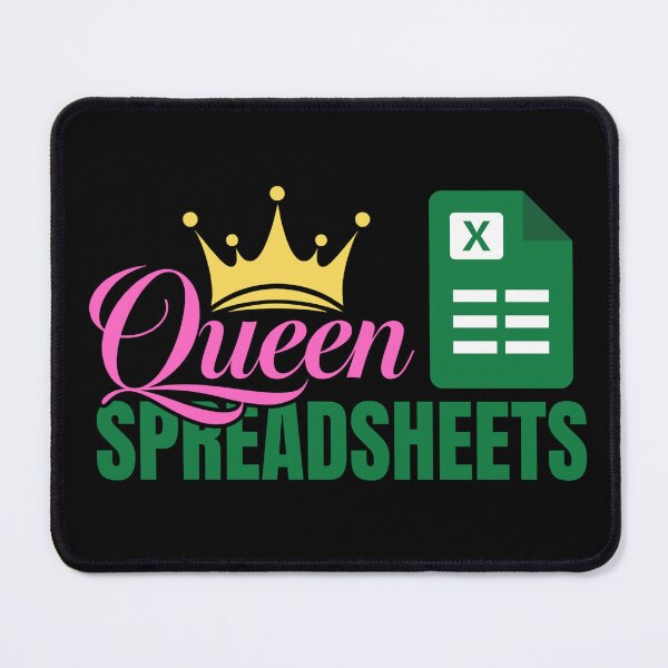 Item preview, Queen of Spreadsheets designed and sold by Dondonmart.