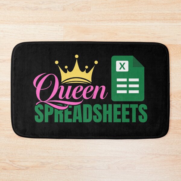 Item preview, Queen of Spreadsheets designed and sold by Dondonmart.