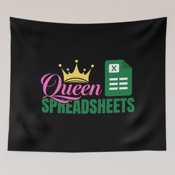 Item preview, Queen of Spreadsheets designed and sold by Dondonmart.