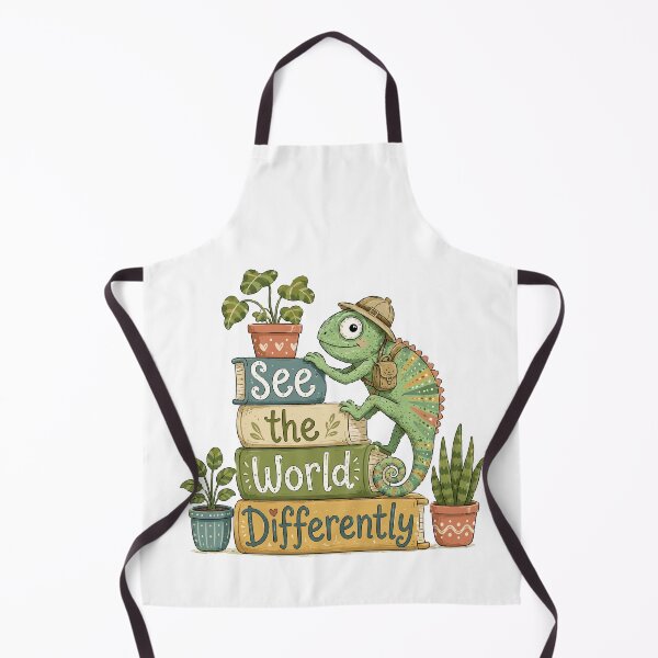 Item preview, Curious Climber - Cute Chameleon designed and sold by bapupa.