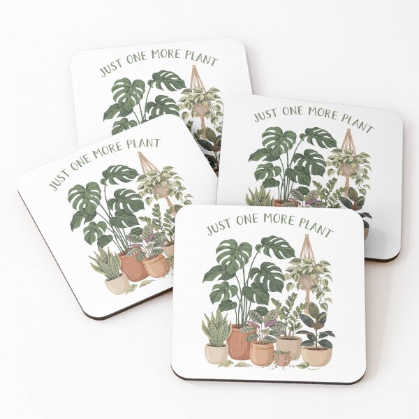 Item preview, Just One More Plant – Funny Houseplant Lover Botanical Design designed and sold by PatsiRose.