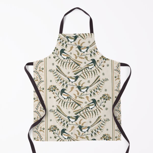 Item preview, Ivory Folk Bird Garden Botanical Border designed and sold by RenattaZare.