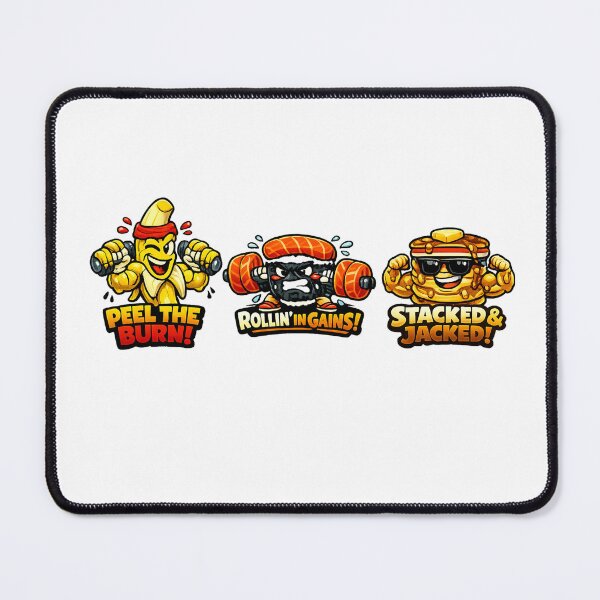 Item preview, Fitness snack trio designed and sold by AllThePixels.